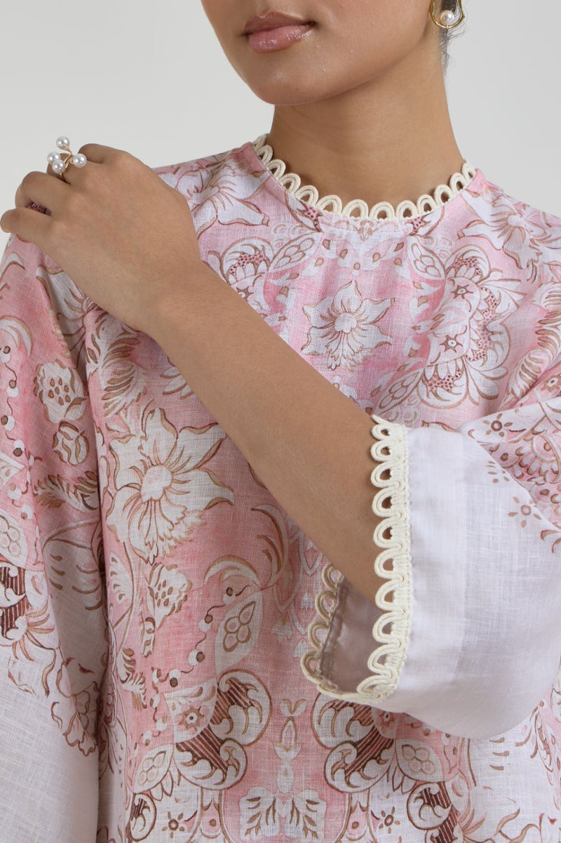 Anna Tunic set linen co-ord set by SOBARIKO for women in Singapore