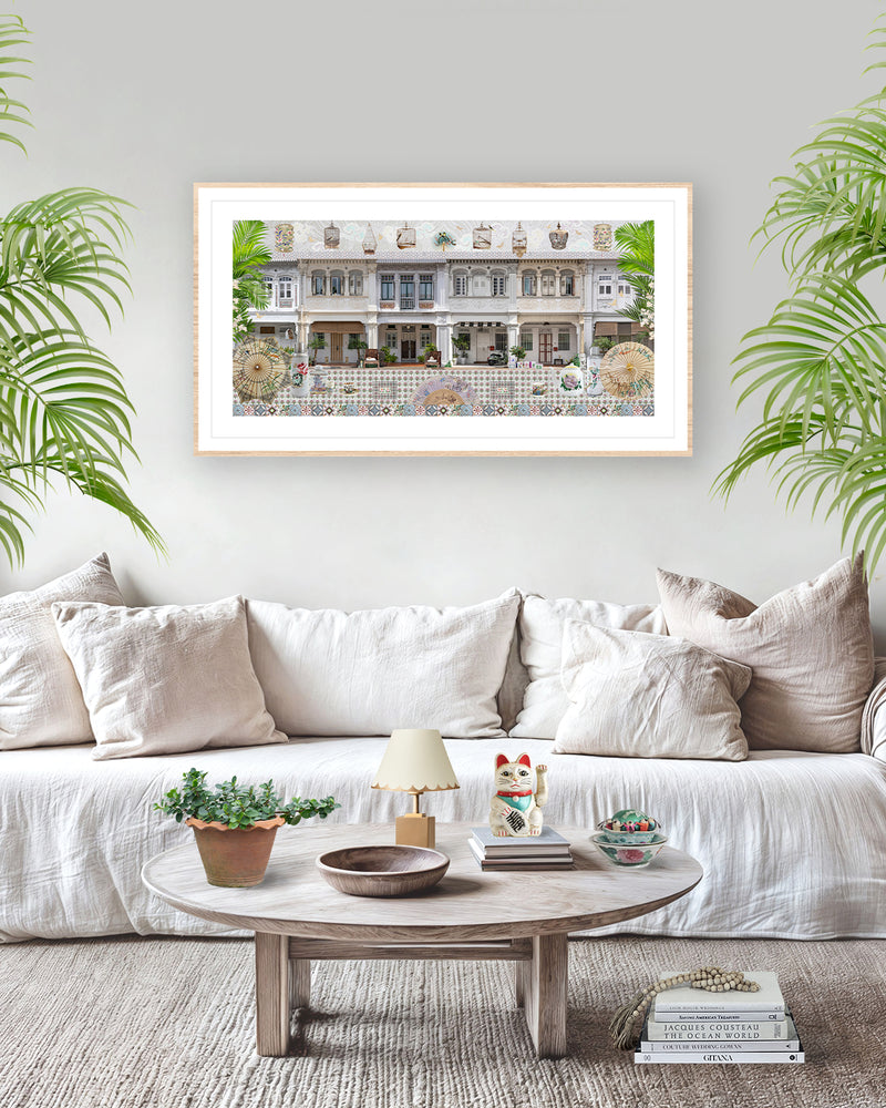 Singapore Shophouses In Heritage Neutrals