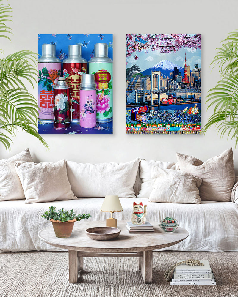 Still Life in Royal Blue