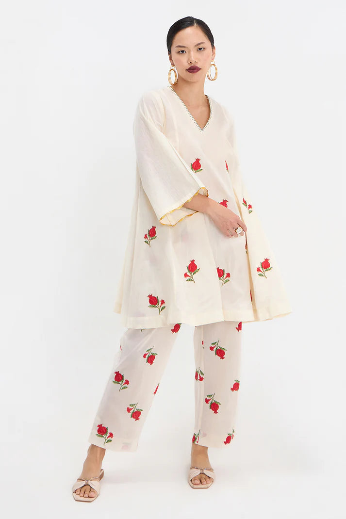 ANAAR KALIDAAR SET cotton by Aavidi for women in Singapore