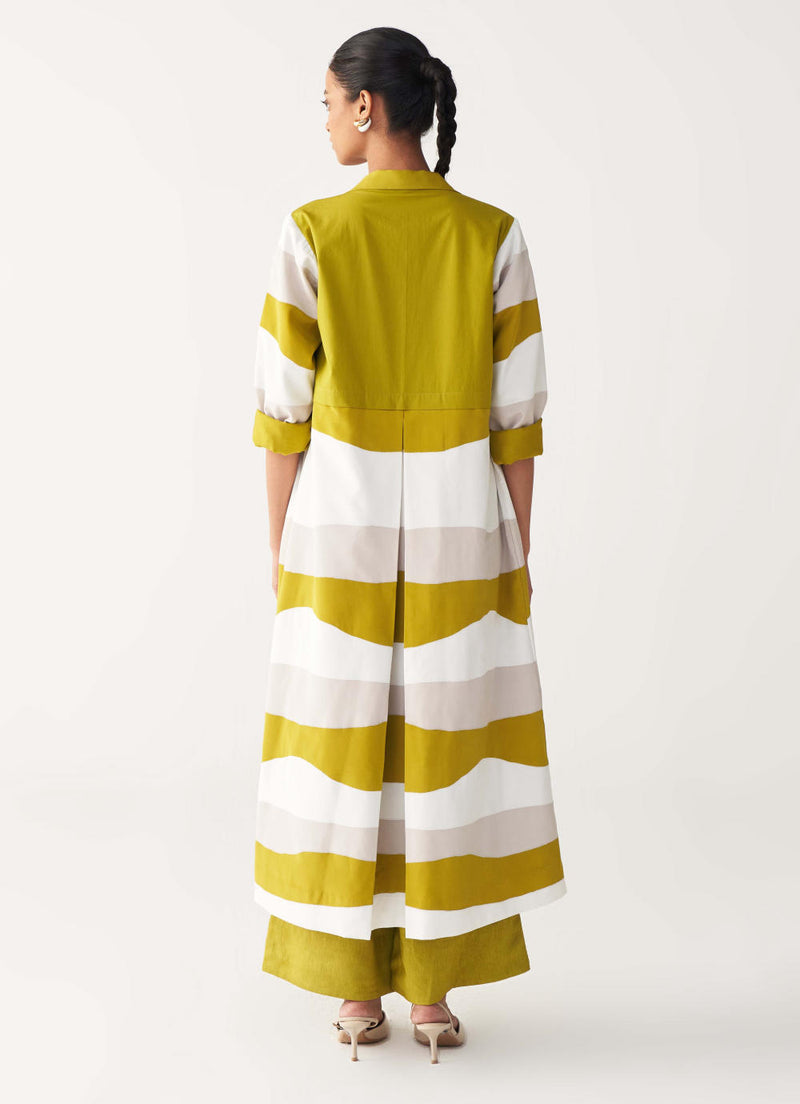 APPLIQUE JACKET-LIME by THREE for women in Singapore