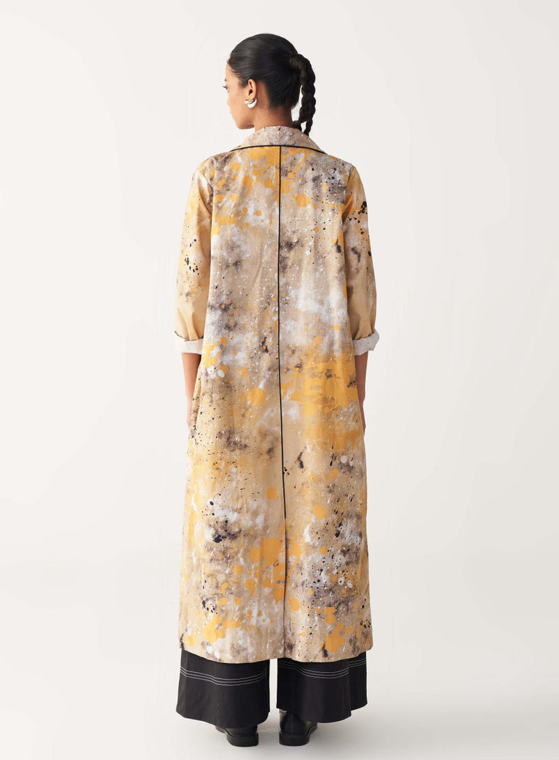 PAINTER JACKET CO-ORD-MULTICOLOR poplin by THREE in multi color for women in Singapore