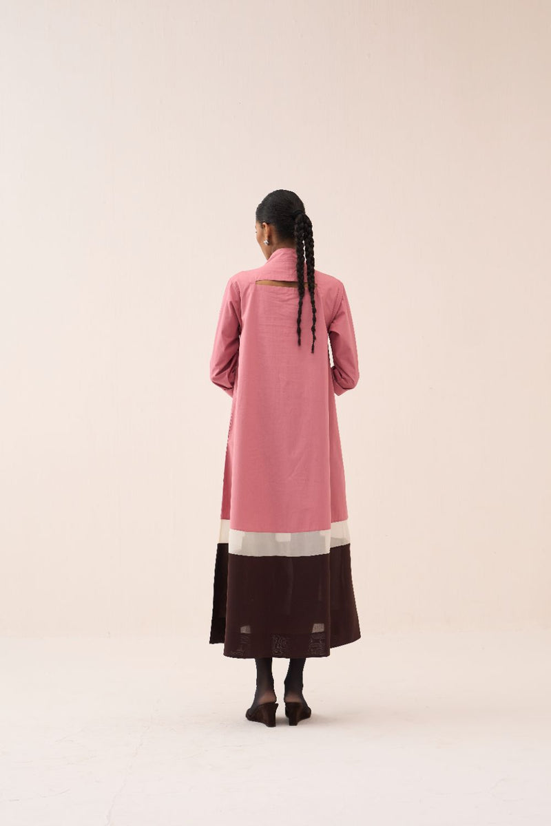 Turtle Neck Dress poplin by THREE for women in Singapore