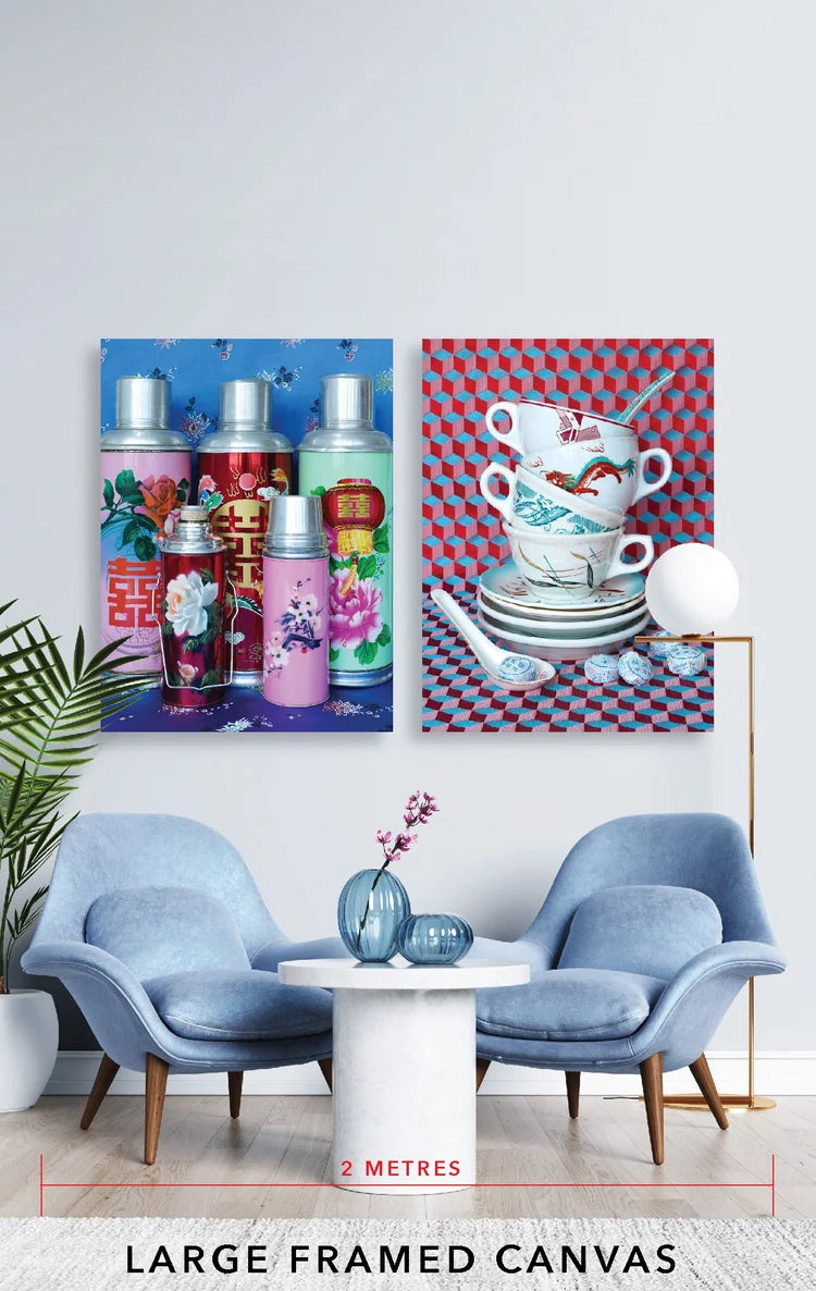 Still Life in Royal Blue