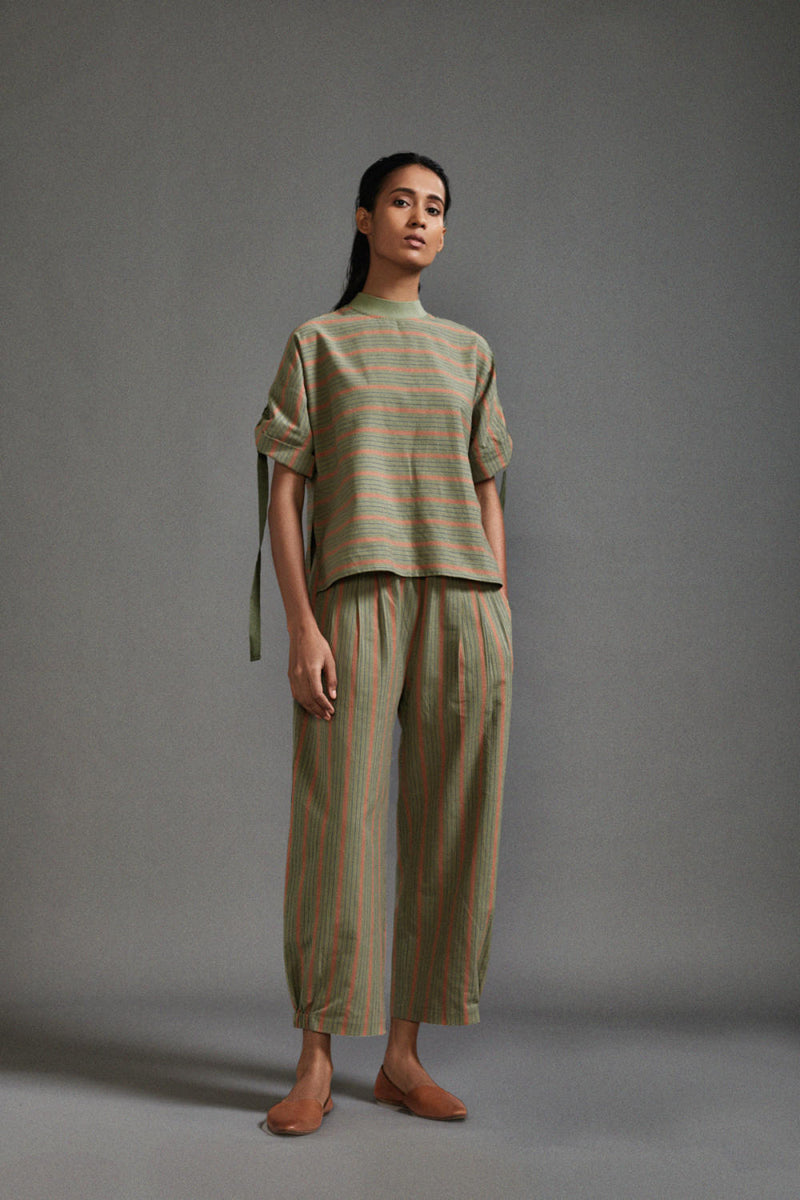 Safari Ekin Set cotton by Mati in green color for women in Singapore