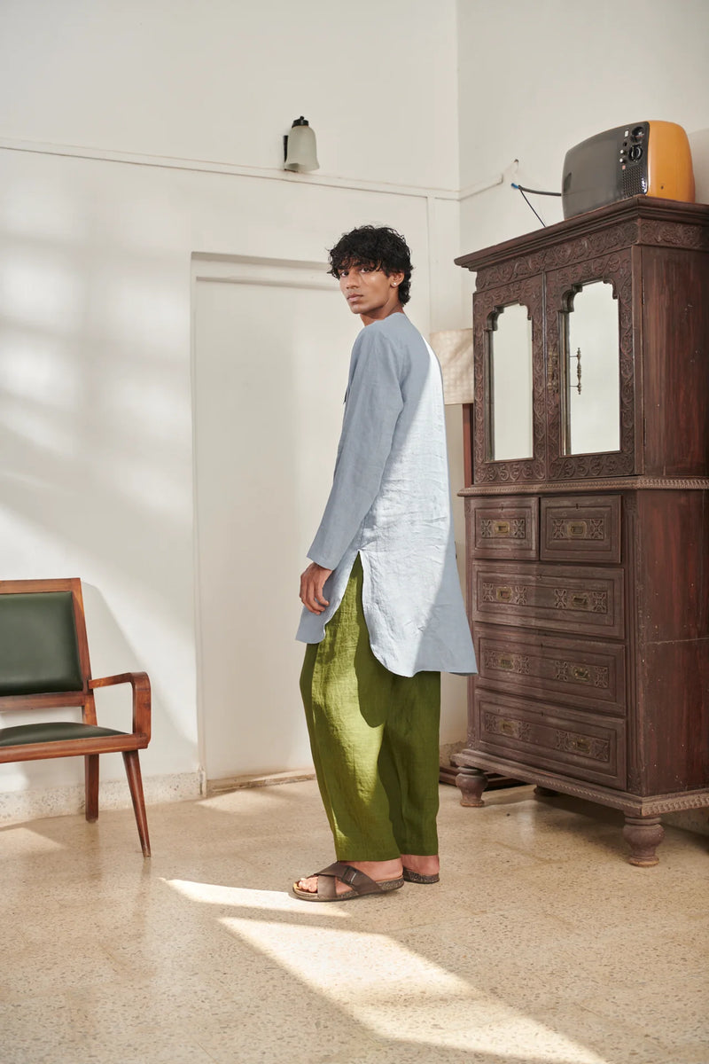 Sky Safari Men's Round Hem Kurta Set