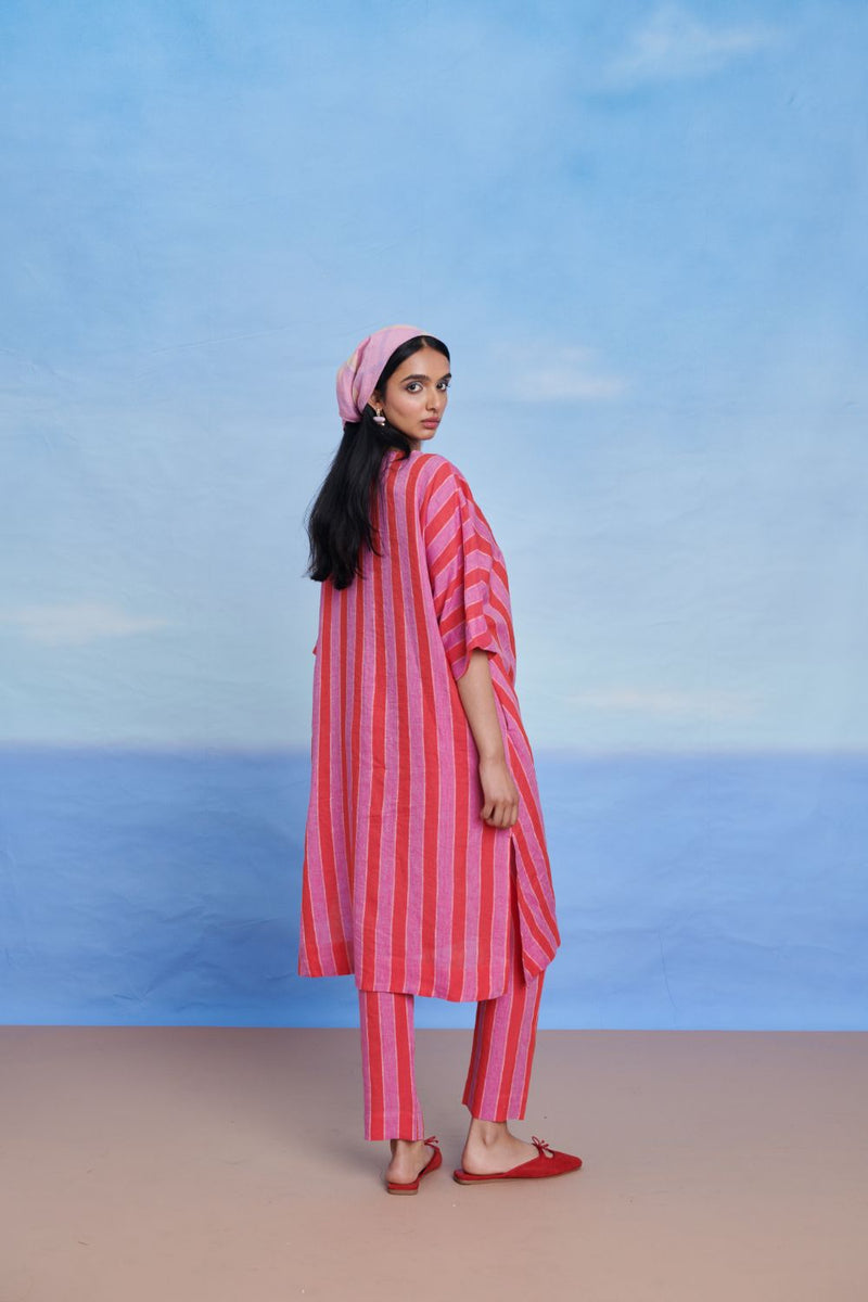 Amalfi Linen Dolman Kurta Set