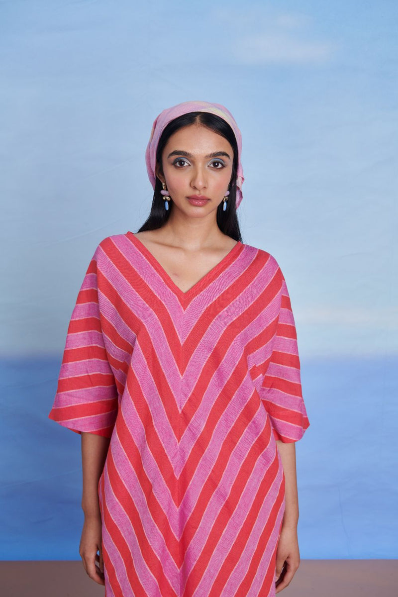 Amalfi Linen Dolman Kurta Set