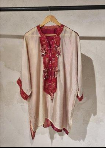 CPFP26-4 CLF 08A AZALEA KAFTAN SHIRT-Size FS