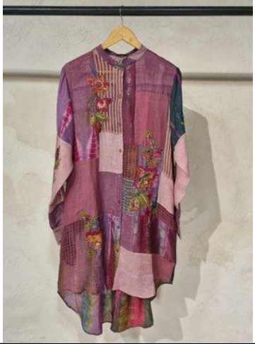 CPFP26-10 CUL 2-38 D SHRUB ROSE SHIRT LAVENDER-Size L
