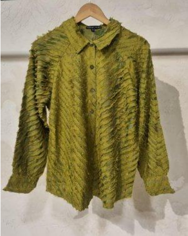 CPFP26-11 CUL2 01C PETUNIA SHIRT GREEN-Size L