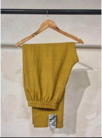 CPFP26-13 CUL 2-39 C HANDLOOM PANTS GREEN-Size L