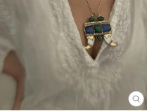 DHFP26-25 HAATHI DAAT NECKLACE