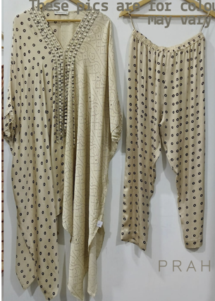 PHFP26-7 WHITE D3 LONG (FLW) + PANTS-Size M