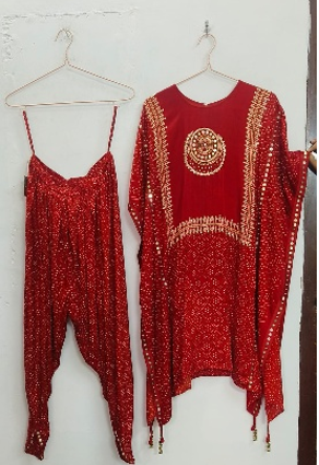 PHFP26-18 RED D.CHAURAS NA4 (CB) + TULIP PANTS-Size M