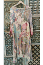 RRFP26-10 RR128487 GULRANG KAFTAN KURTA SET (IVORY)-Size S