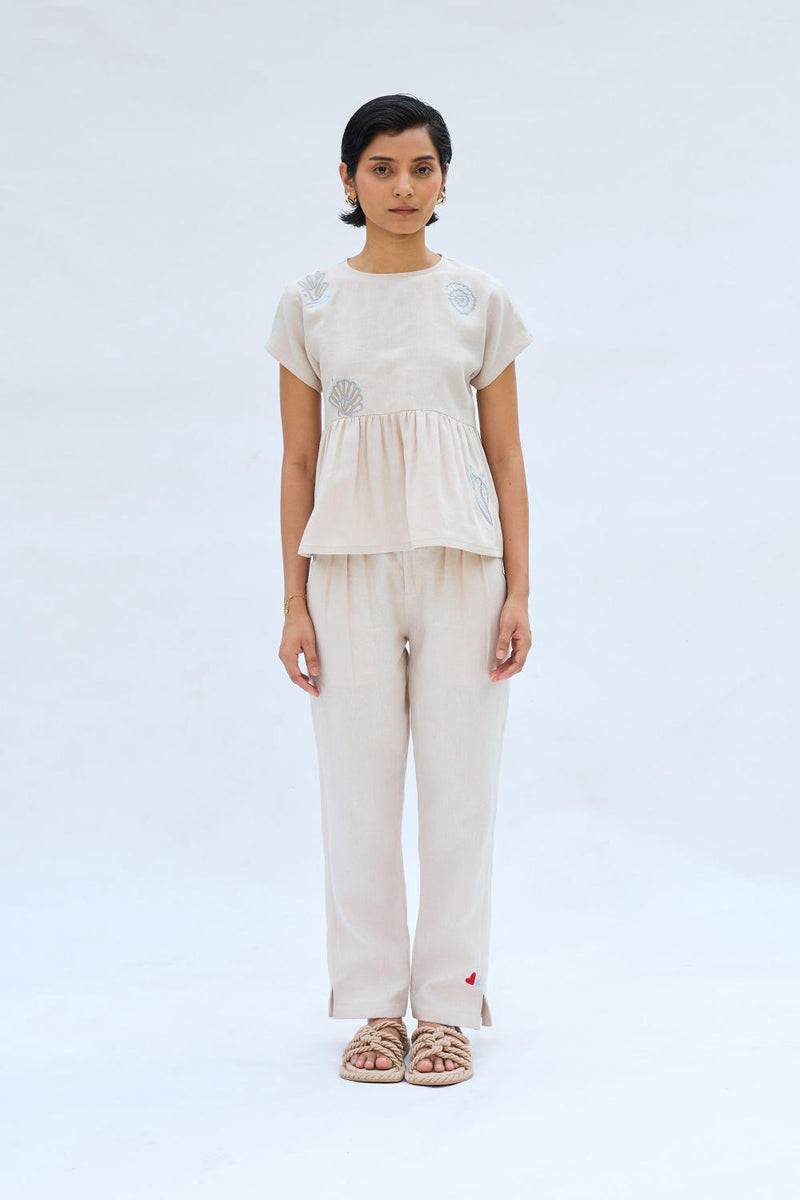 The Misty Linen Waistcoat