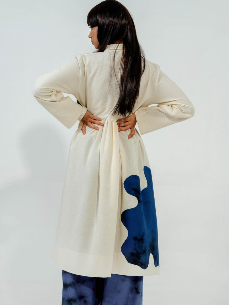 Seasalt Dress cotton matty dresses by Stoique in ivory for women in Singapore