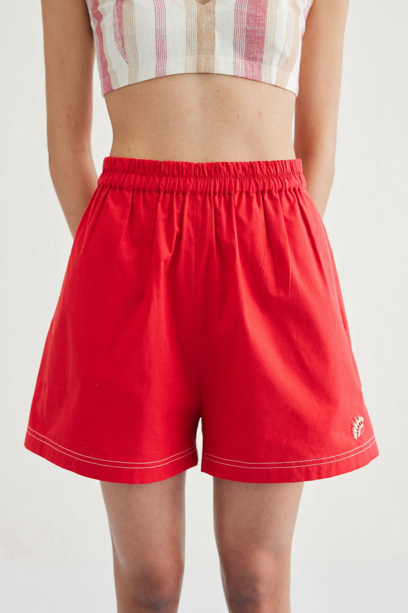 Seashell Summer Organic Cotton Classic Shorts