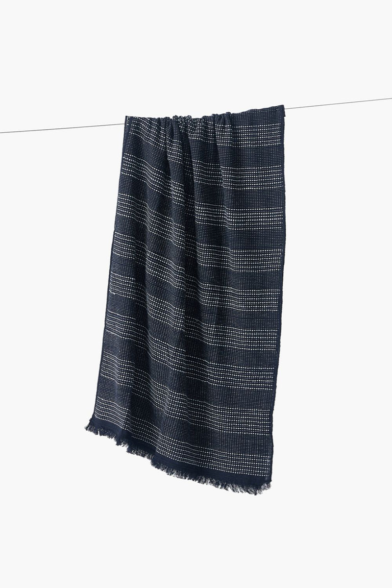 Shadow Loom Stole cotton by World of Crow in multi color for women in Singapore