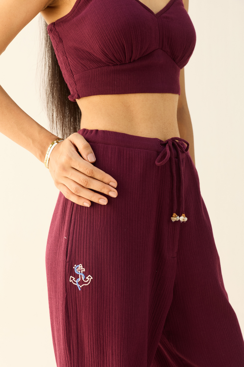 Shore Side Organic Cotton Trousers