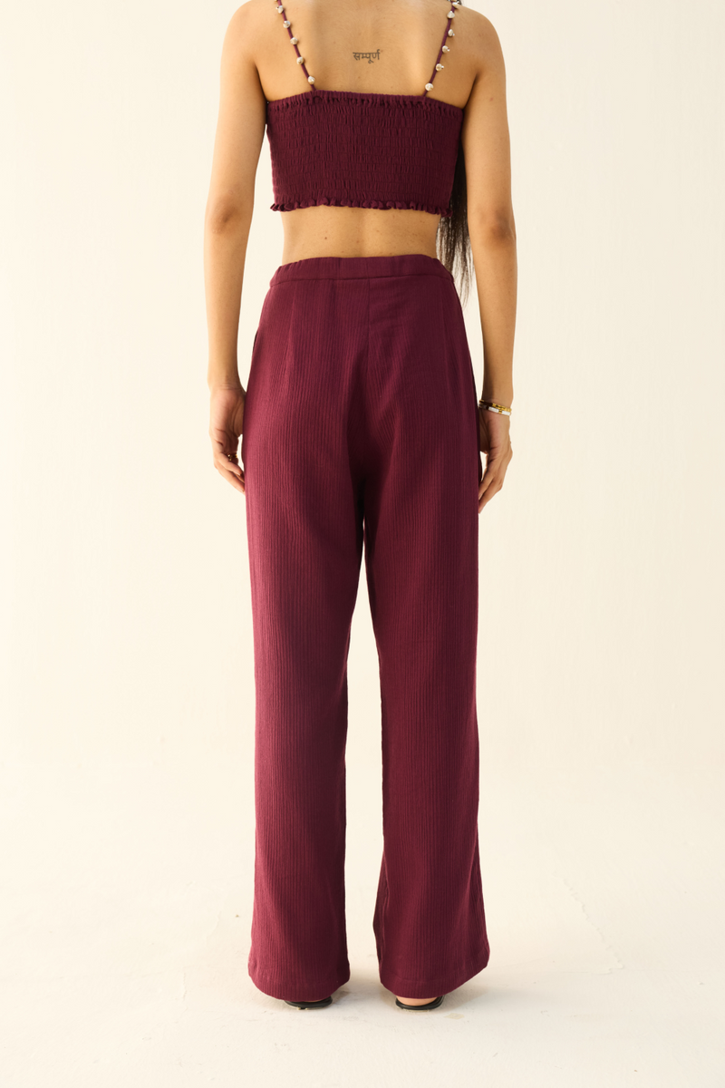 Shore Side Organic Cotton Trousers
