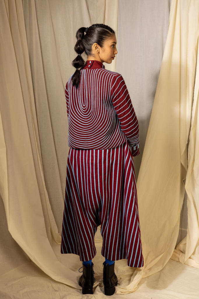 Shori Jacket cotton by Ka-Sha in multi color for women in Singapore