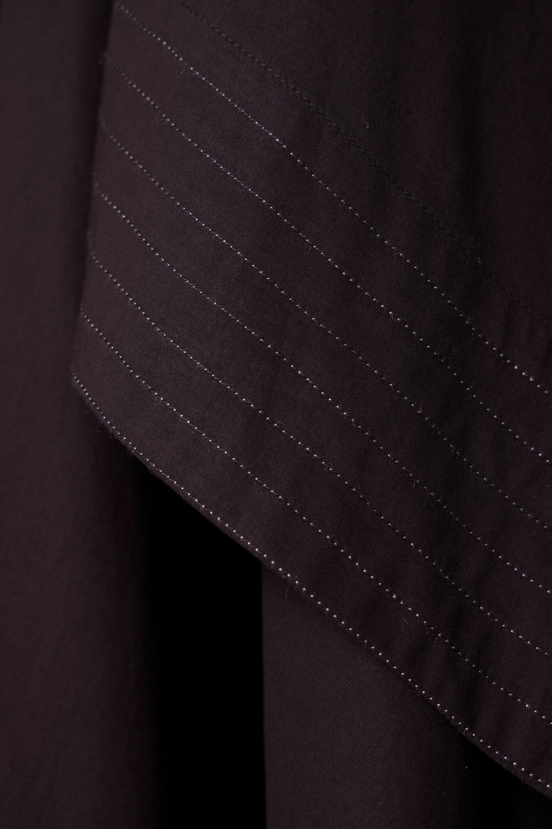 Sila Black Maxi Dress cotton by The Summer House in black color for women in Singapore