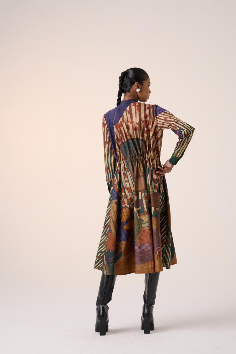 SLEET DRESS-HOME ALONE cotton by CORD for women in Singapore