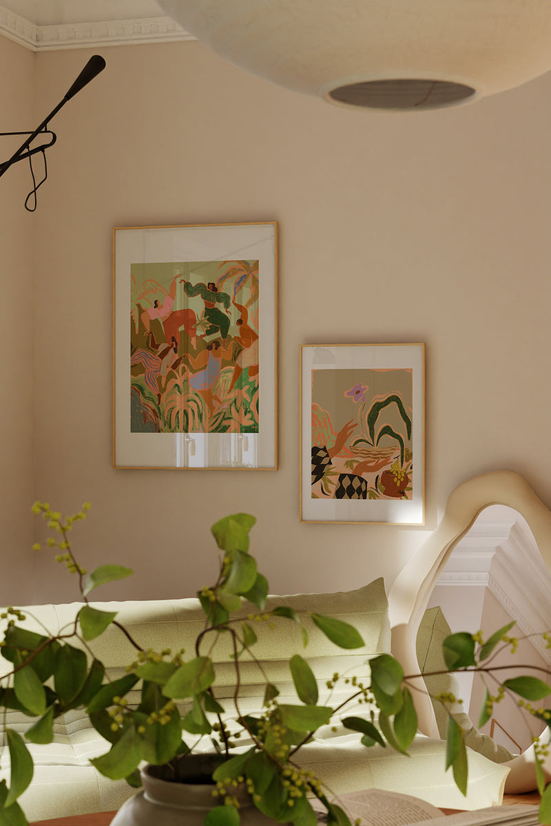 Spring Frolic Art Print