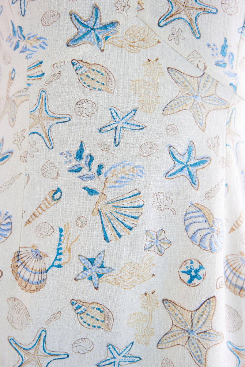 Starfish Handspun Handwoven Organic Cotton Dress