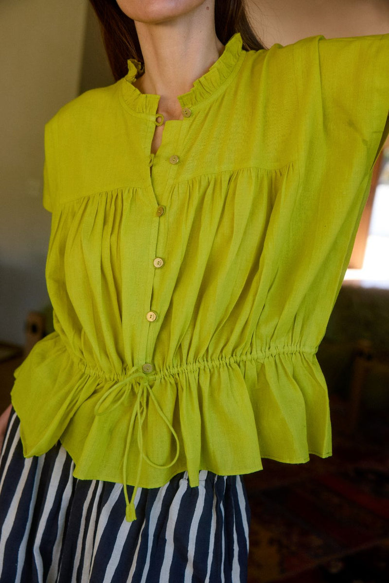 Studio Gather Top – Citron