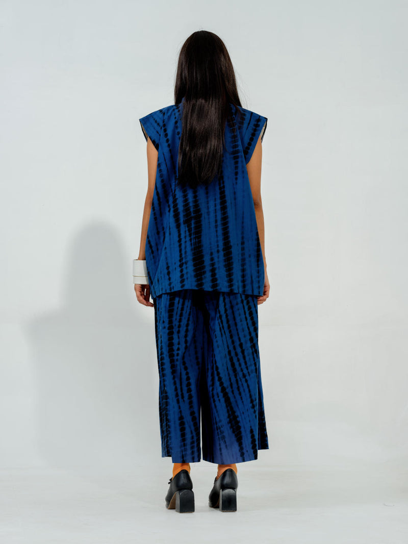 Sugar Jacket cotton matty jackets and overlays by Stoique in blue for women in Singapore