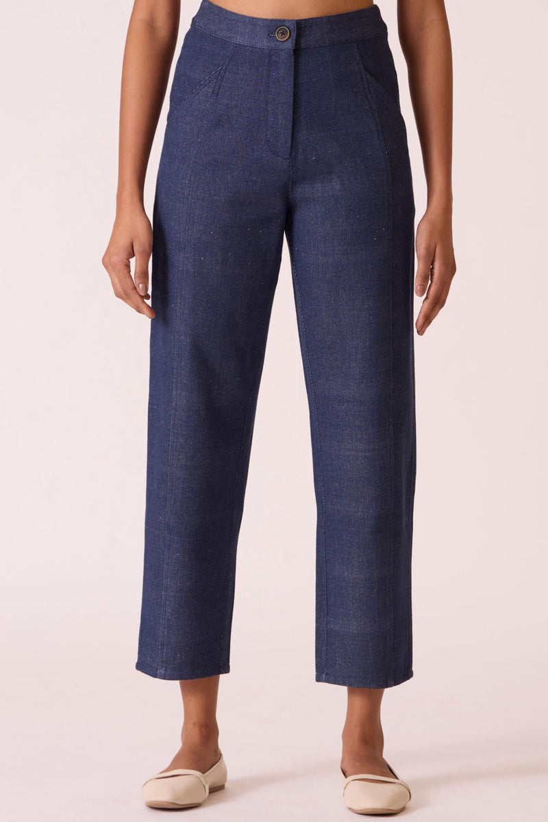 Sunisa Mid Rise Denim Pants by The Summer House for women in Singapore
