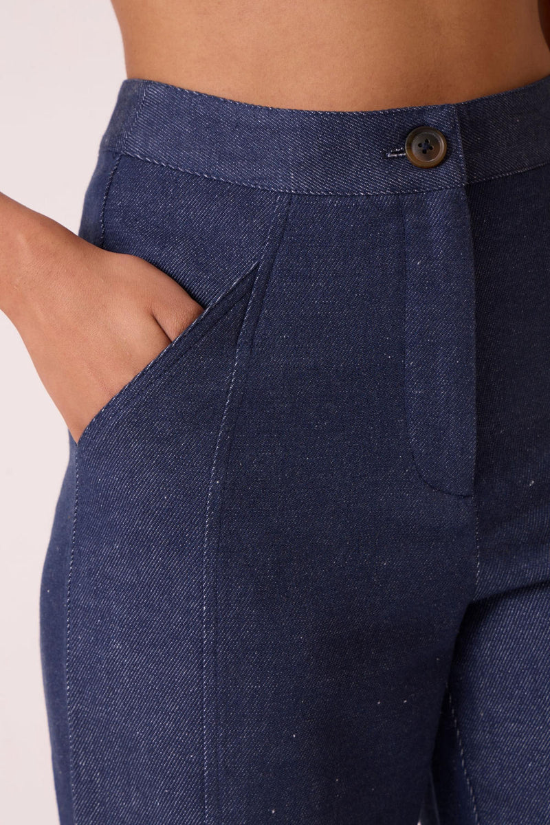 Sunisa Mid Rise Denim Pants by The Summer House for women in Singapore