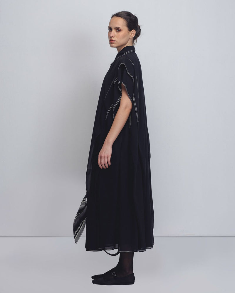 Tako Dress - Black Buy Tako Dress - Black from C&W | Dresses for Women by Leh Studios in black color for women in Singapore
