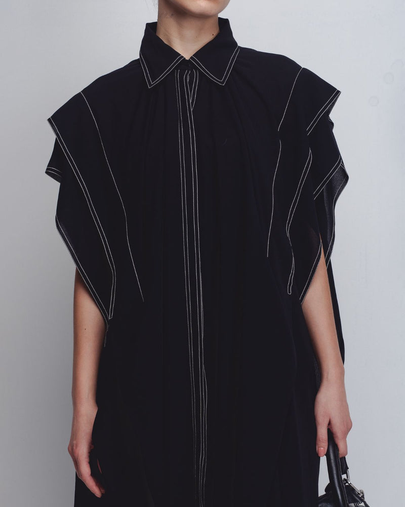 Tako Dress - Black Buy Tako Dress - Black from C&W | Dresses for Women by Leh Studios in black color for women in Singapore