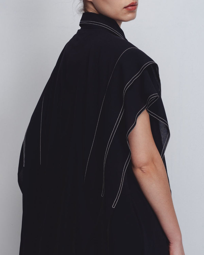 Tako Dress - Black Buy Tako Dress - Black from C&W | Dresses for Women by Leh Studios in black color for women in Singapore