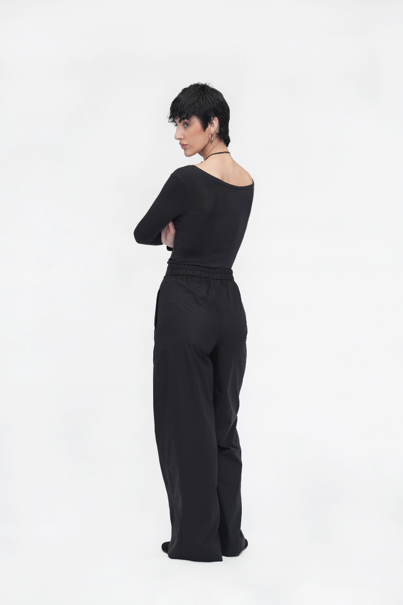 Rime Coord Set poplin by Turn Black in black color for women in Singapore