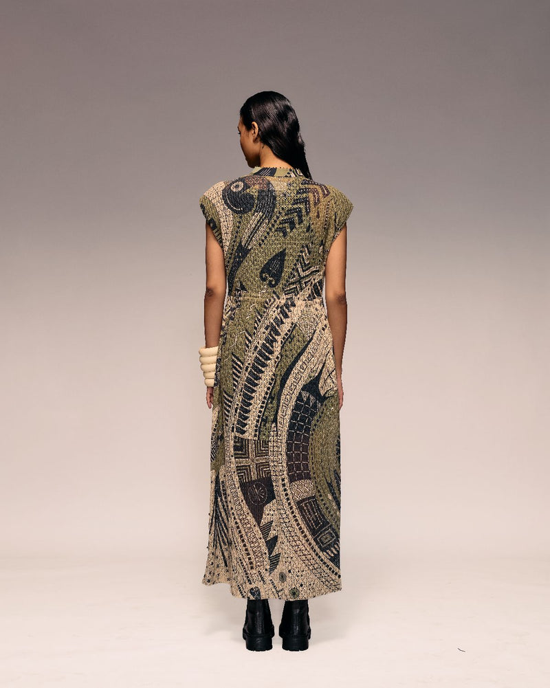 Olive Print Cotton Net Drawstring Dress + Inner cotton Buy Olive Print Cotton Net Drawstring Dress
+ Inner from C&W | Dresses for Women by Kritika Murarka in olive color for women in Singapore