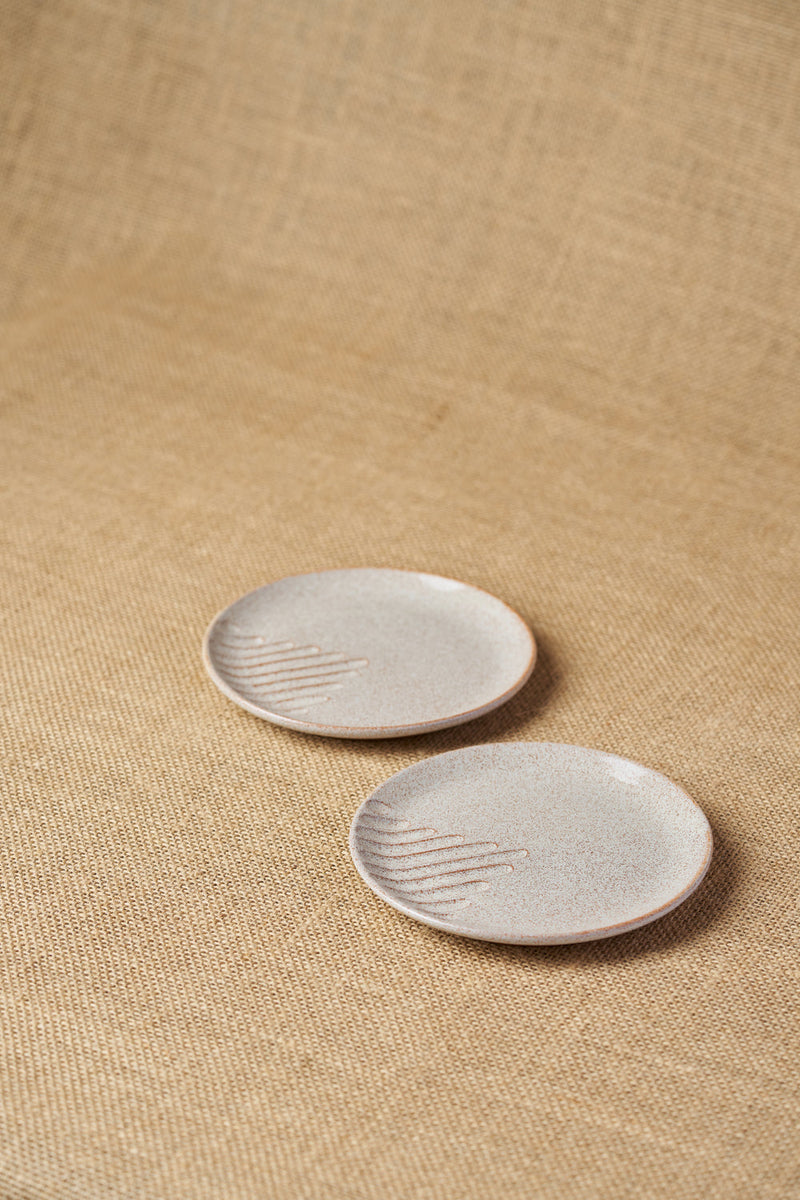 Tiger Hill Snack Plate (Set of-2)