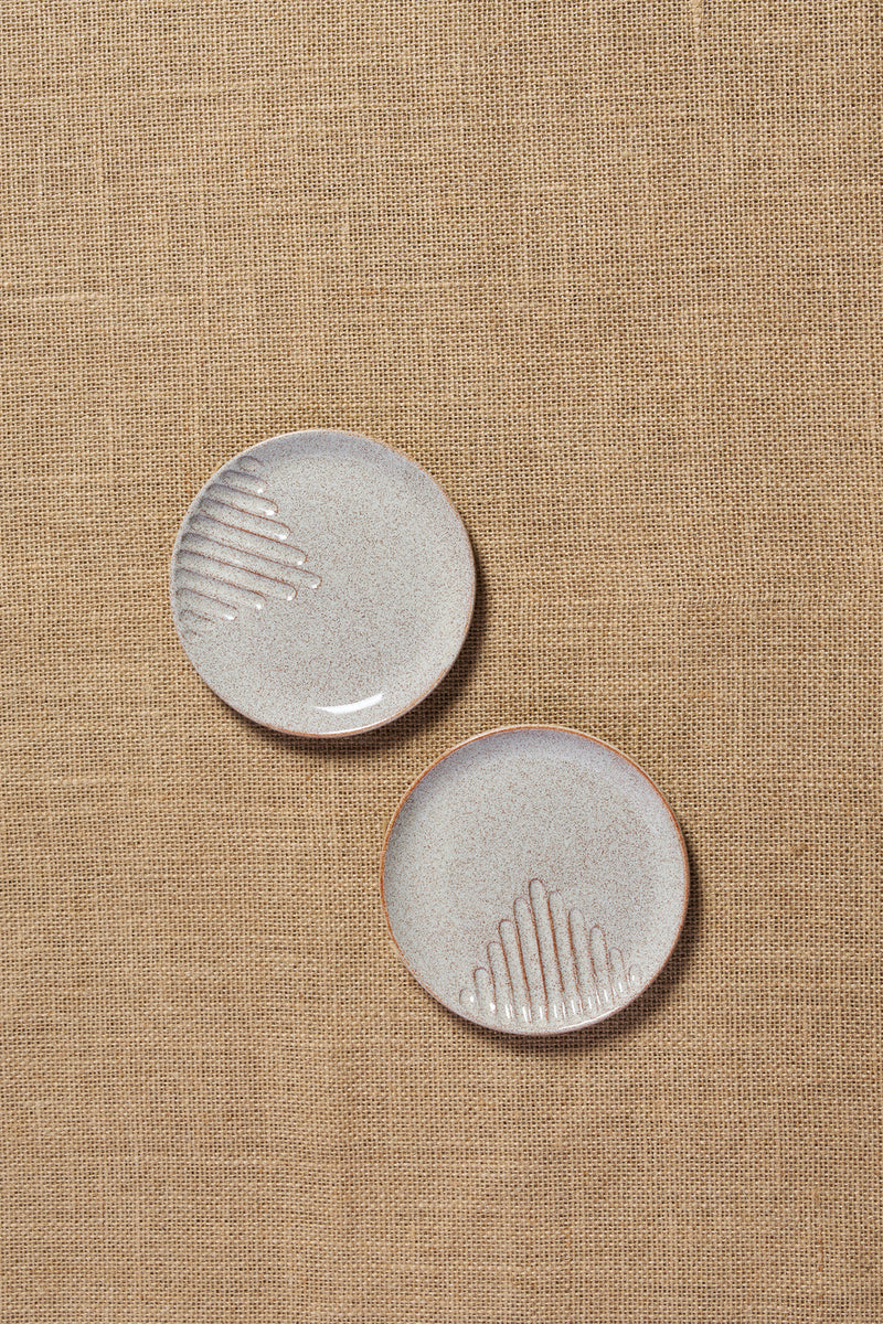 Tiger Hill Snack Plate (Set of-2)