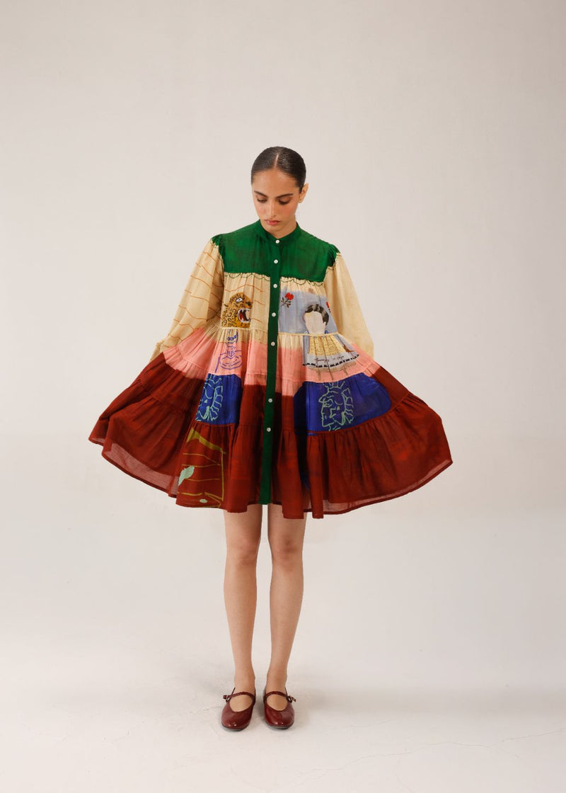 TIER DRESS - LOFT cotton by CORD for women in Singapore