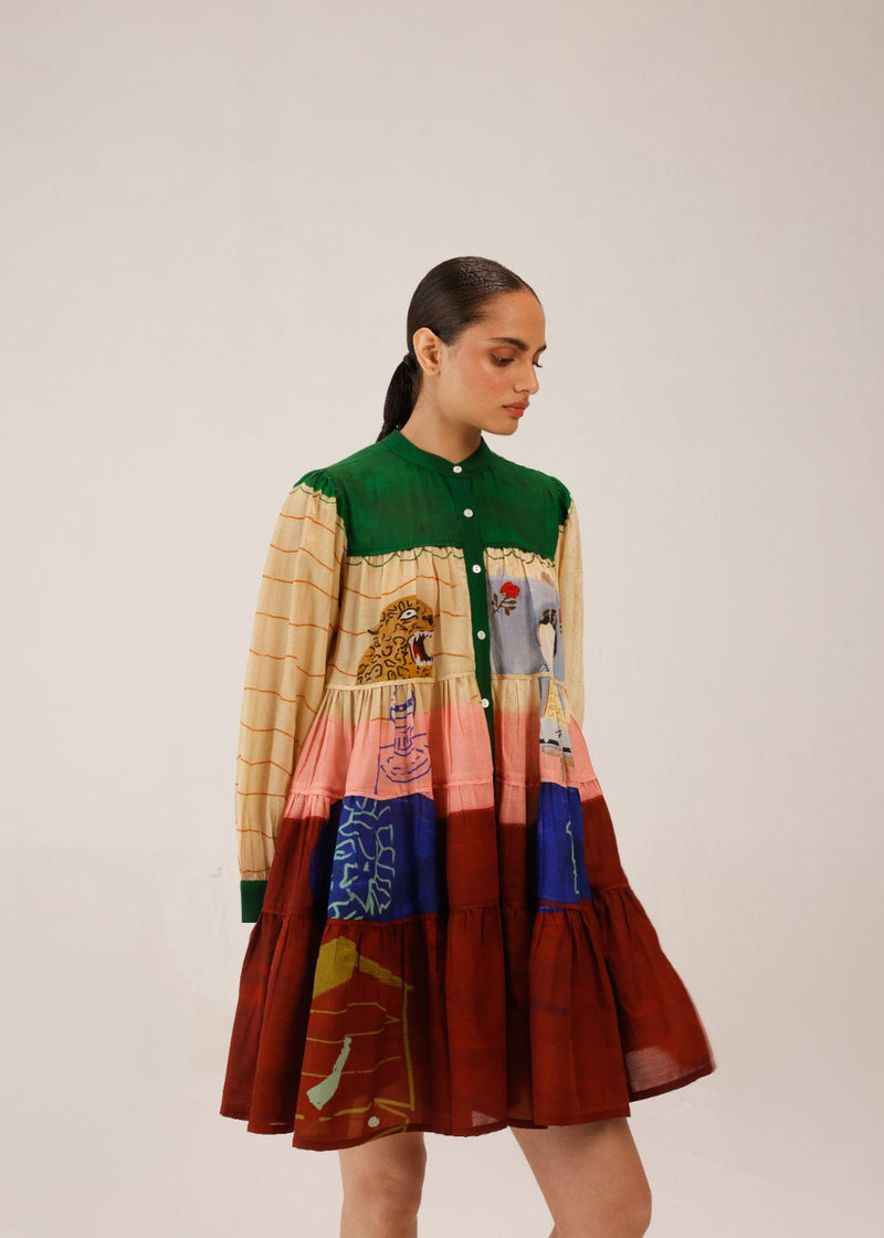TIER DRESS - LOFT cotton by CORD for women in Singapore