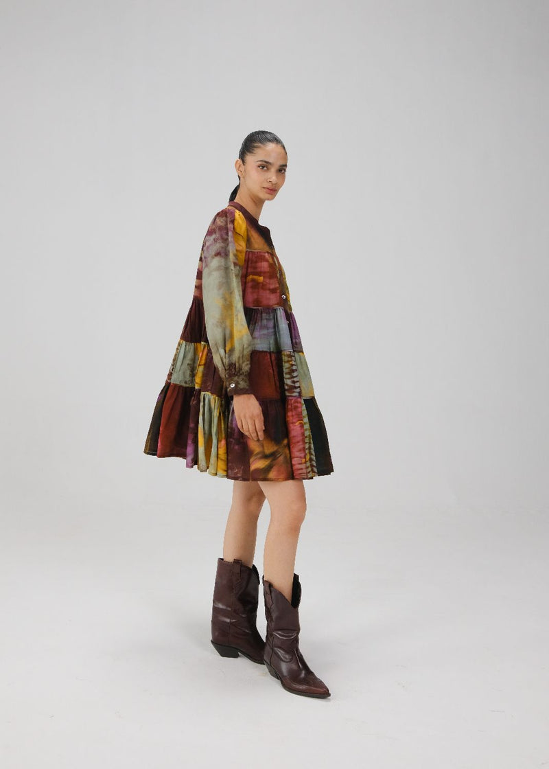 TIER DRESS-X-Ray cotton by CORD for women in Singapore