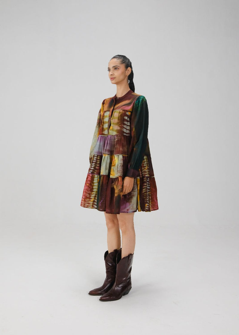 TIER DRESS-X-Ray cotton by CORD for women in Singapore