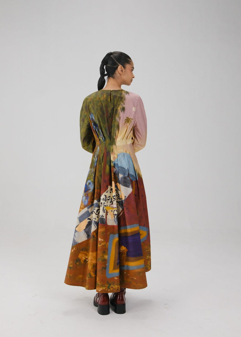 TOKYO DRESS-Lakeside cotton by CORD for women in Singapore