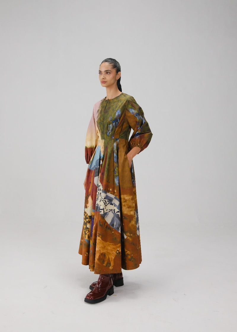 TOKYO DRESS-Lakeside cotton by CORD for women in Singapore
