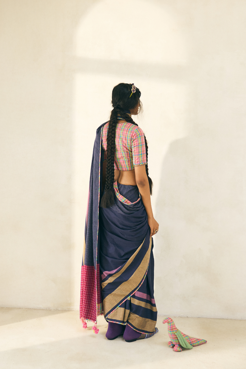 Tony Blouse cotton by SWATTI KAPOOR in multi color for women in Singapore