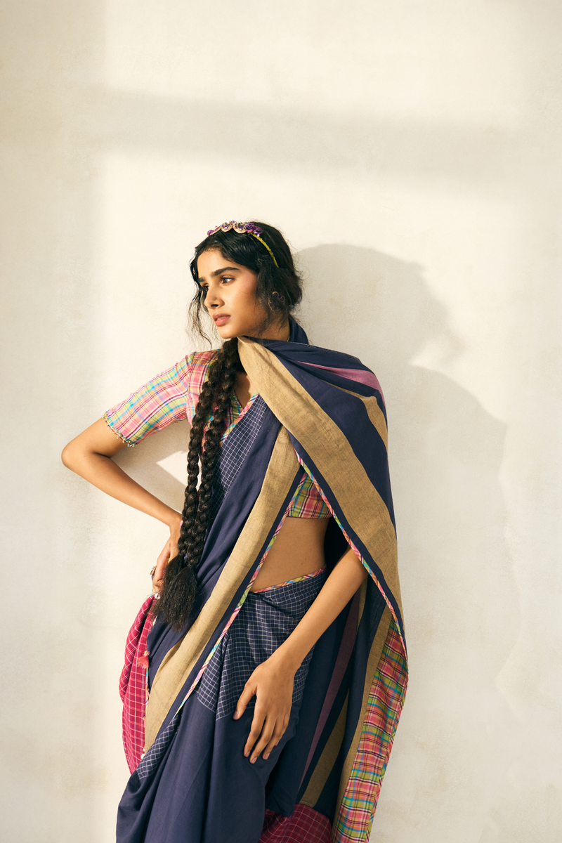 Tony Blouse cotton by SWATTI KAPOOR in multi color for women in Singapore